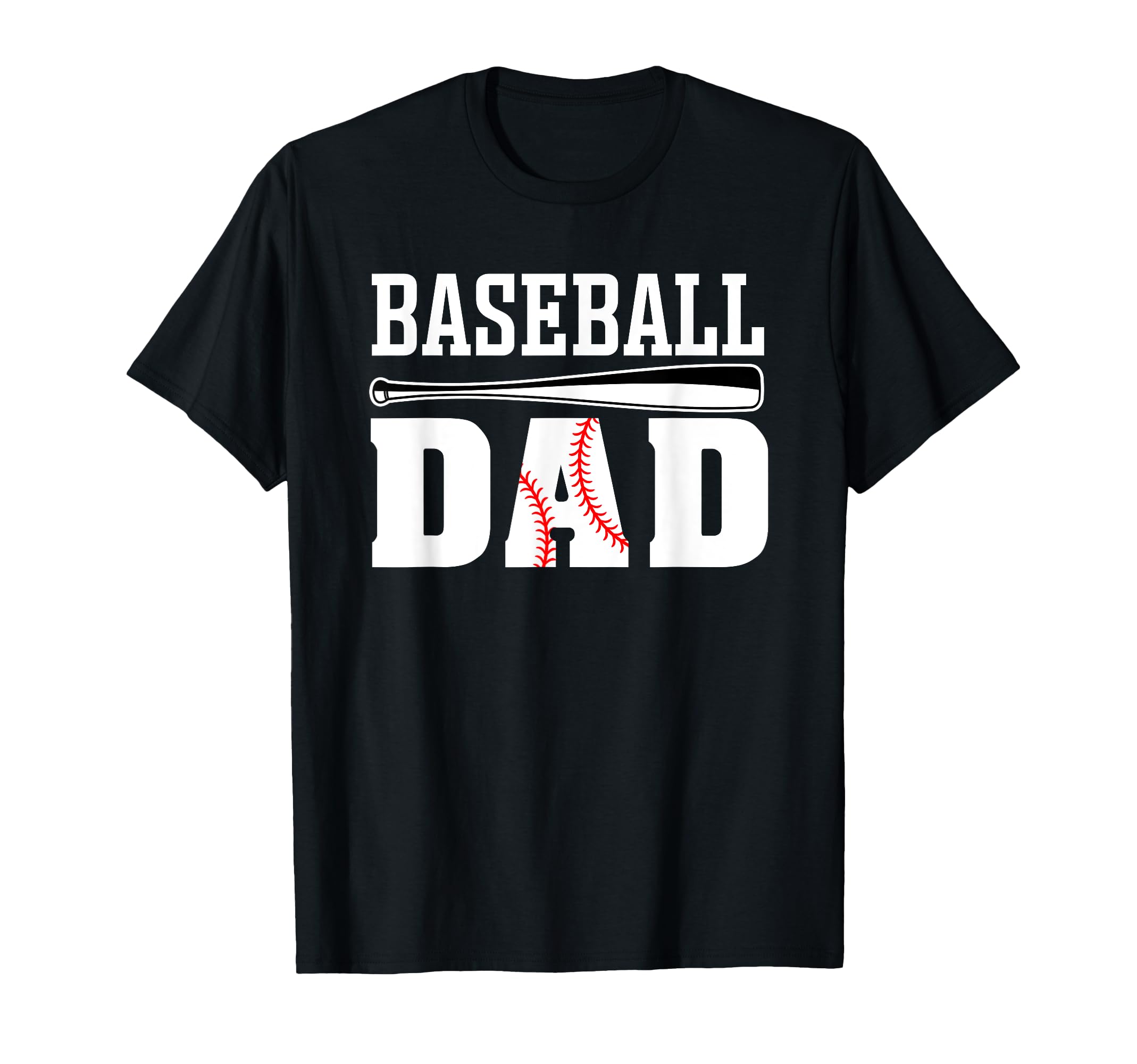 Baseball Dad Dad Baseball T-Shirt - Unique Graphic Men Women - T-Shirt, Sweatshirt, Hoodie