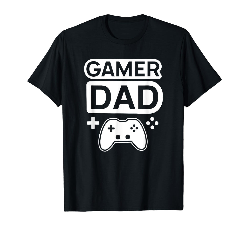 Gamer Dad Love Video Games Father T-Shirt - Minimalist Print for Adults - T-Shirt, Sweatshirt, Hoodie