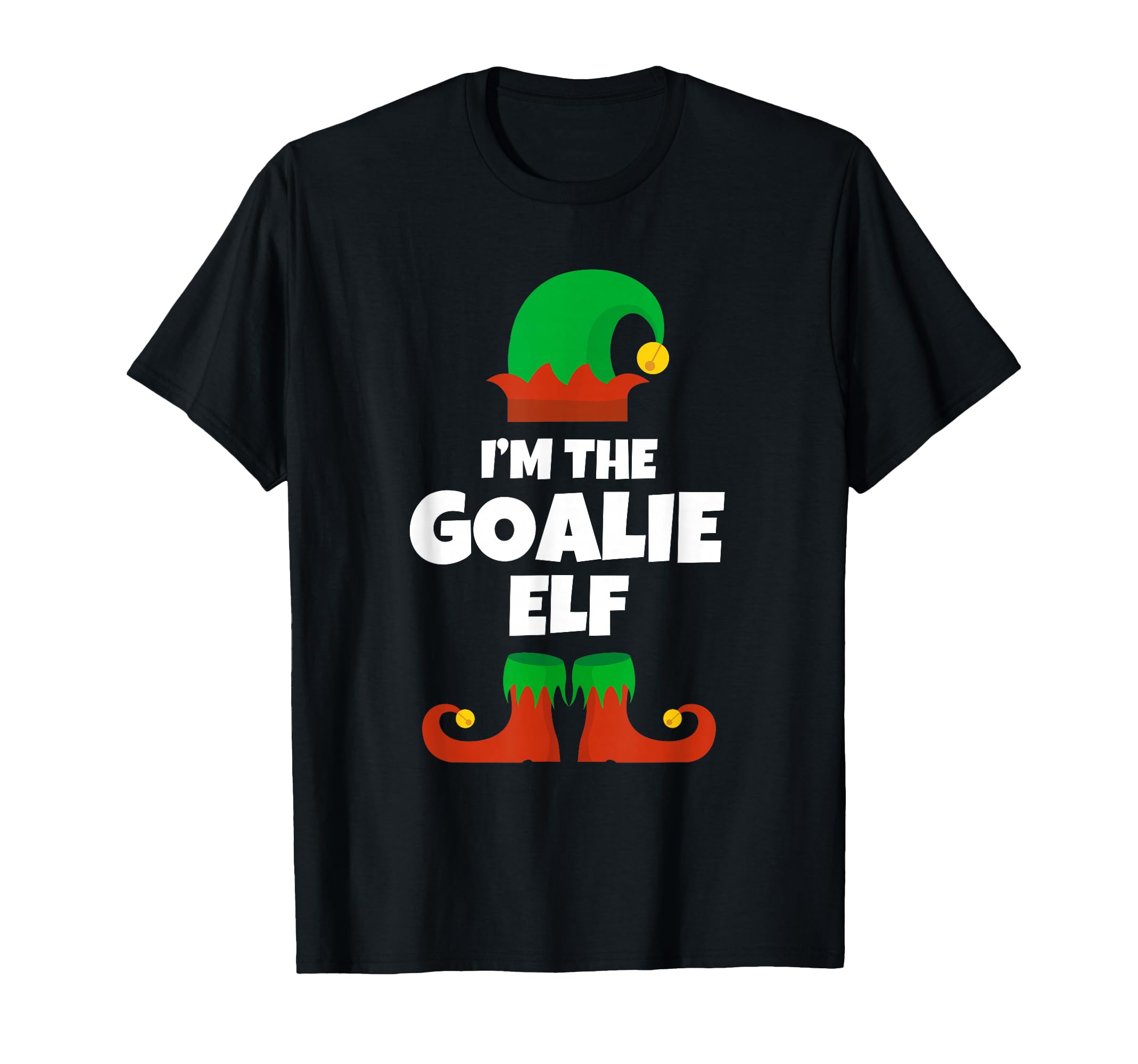 Im Goalie Elf Family Pajama T-Shirt - Casual Everyday Wear for Adults - T-Shirt, Sweatshirt, Hoodie