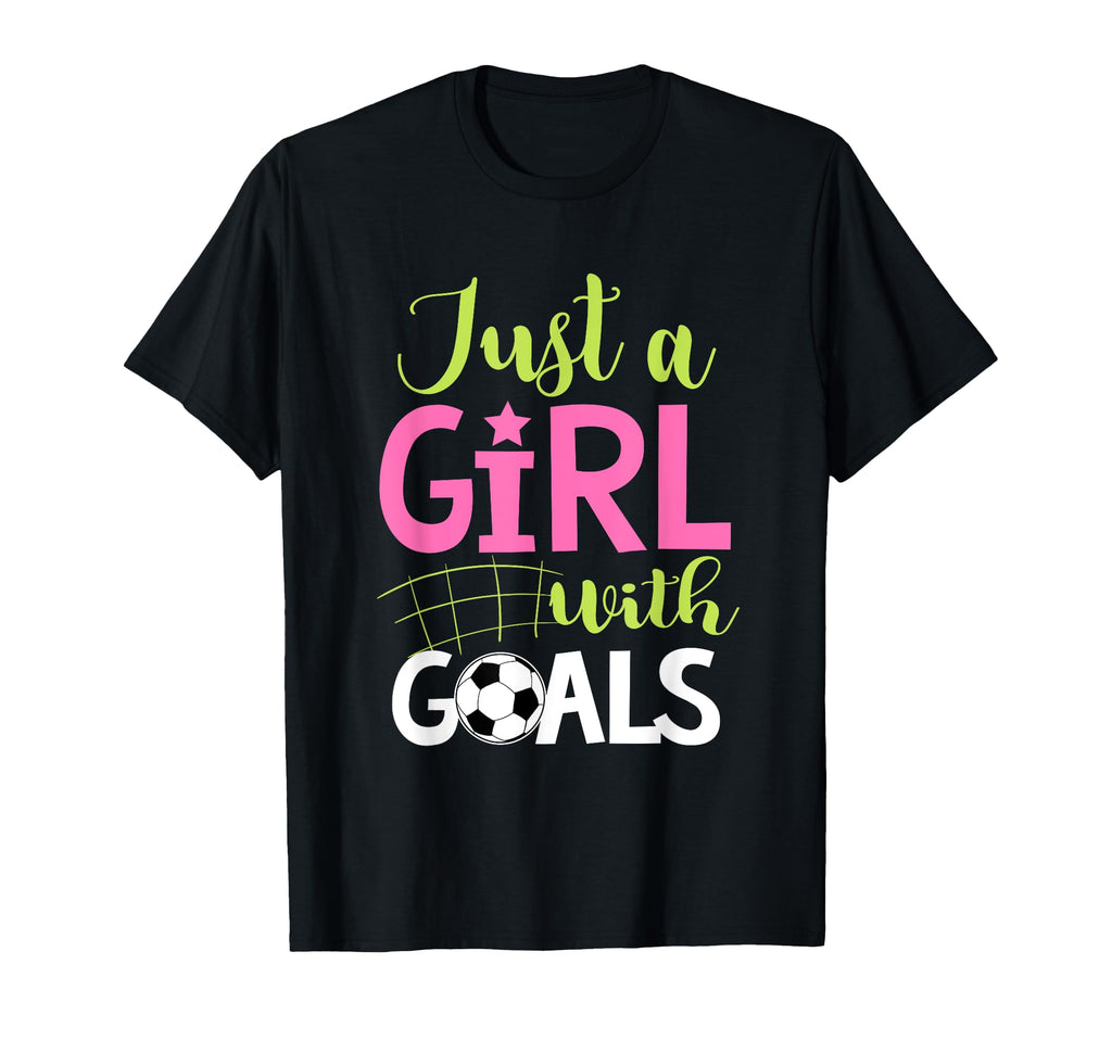 Just Goals Soccer Shirts Sayings T-Shirt - Minimalist Print Unisex - T-Shirt, Sweatshirt, Hoodie