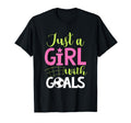 Just Goals Soccer Shirts Sayings T-Shirt - Minimalist Print Unisex - T-Shirt, Sweatshirt, Hoodie
