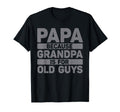 Papa Art Grandpa From Grandkids Fathers T-Shirt - Trendy Graphic Unisex - T-Shirt, Sweatshirt, Hoodie