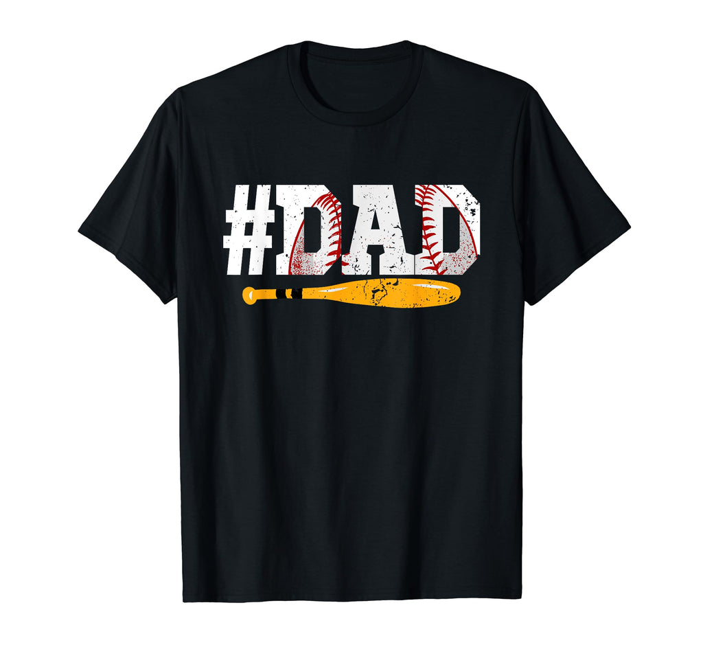 Dad Baseball Player Fathers Day T-Shirt - Streetwear Style Men Women - T-Shirt, Sweatshirt, Hoodie