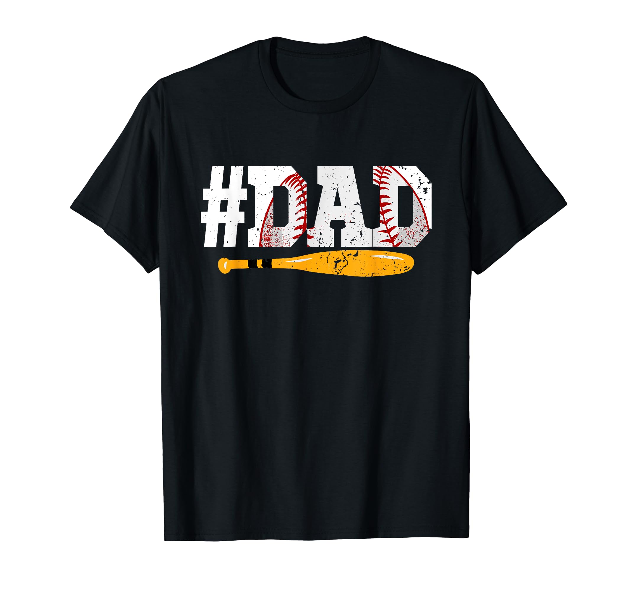 Dad Baseball Player Fathers Day T-Shirt - Streetwear Style Men Women - T-Shirt, Sweatshirt, Hoodie