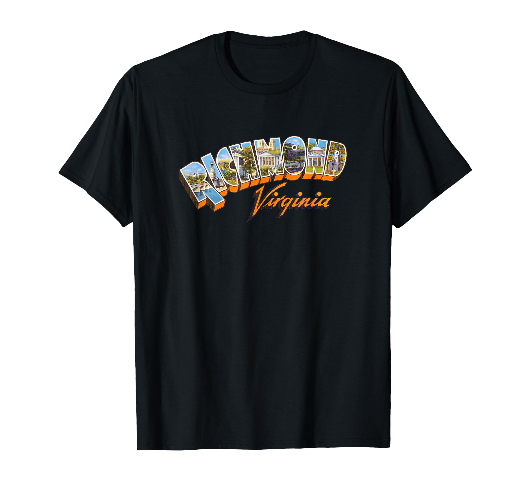 Richmond Va Virginia Souvenir T-Shirt - Casual Everyday Wear Unisex - T-Shirt, Sweatshirt, Hoodie