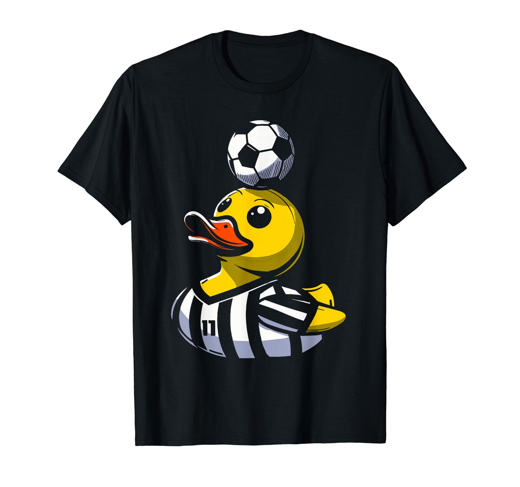Soccer Rubber Ducky Soccer Duckling T-Shirt - Aesthetic Graphic Men Women - T-Shirt, Sweatshirt, Hoodie