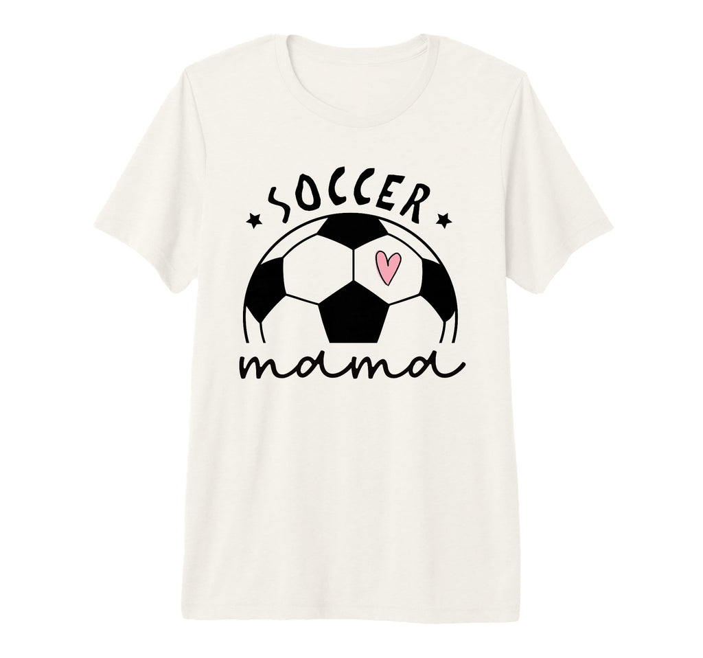 Soccer Mama Heart Ball Game Day T-Shirt - Unique Graphic for Adults - T-Shirt, Sweatshirt, Hoodie
