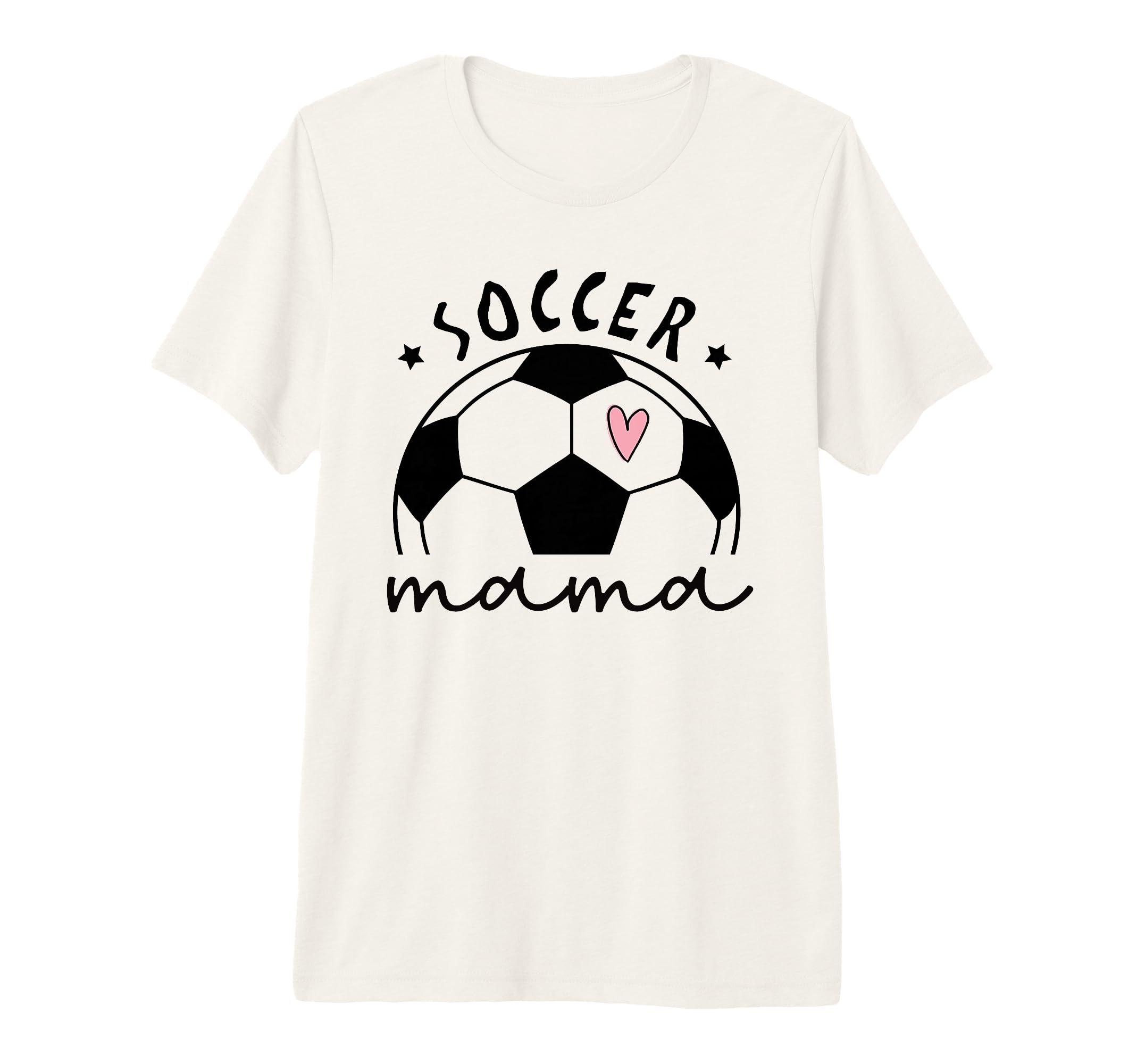 Soccer Mama Heart Ball Game Day T-Shirt - Unique Graphic for Adults - T-Shirt, Sweatshirt, Hoodie