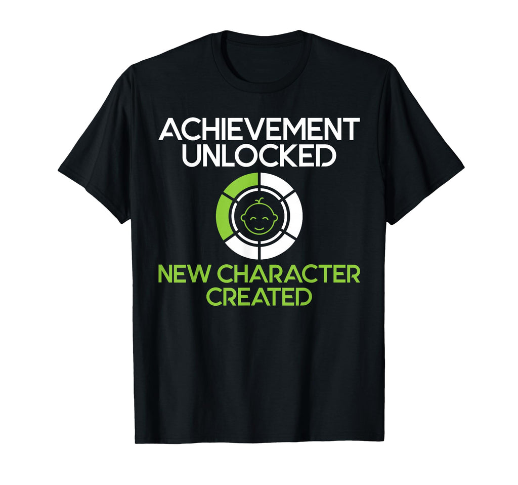Mens Character Created New Dad T-Shirt - Aesthetic Graphic for Adults - T-Shirt, Sweatshirt, Hoodie