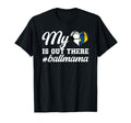 My Heart Is Out There Ball Mama Soccer T-Shirt - Trendy Graphic Unisex - T-Shirt, Sweatshirt, Hoodie