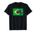 Brazil Flag Brasil Flag Soccer Player T-Shirt - Aesthetic Graphic Men Women - T-Shirt, Sweatshirt, Hoodie