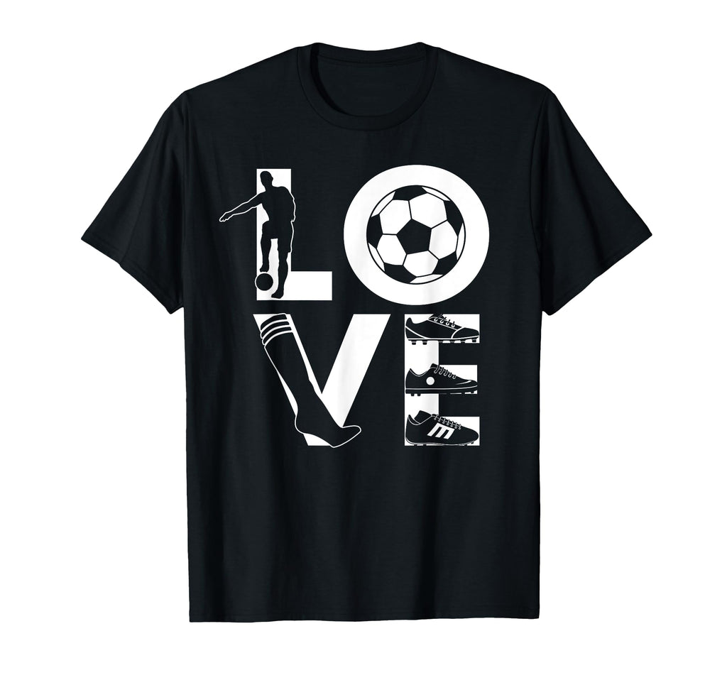 Soccer Love Gift Football Player Teens T-Shirt - Unique Graphic Men Women - T-Shirt, Sweatshirt, Hoodie