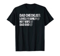 Dad Bod Dad Checklist Funny T-Shirt - Casual Everyday Wear for Adults - T-Shirt, Sweatshirt, Hoodie