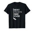 Funny Fathers Day Hockey Dad Best Puckn T-Shirt - Graphic Print for Adults - T-Shirt, Sweatshirt, Hoodie