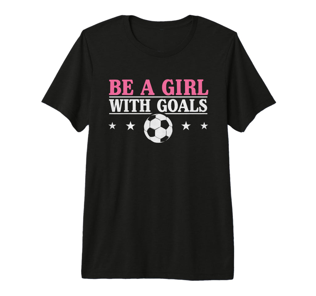 Soccer Goals Soccer Lover Gift Tri Blend T-Shirt - Custom Art Print Unisex - T-Shirt, Sweatshirt, Hoodie