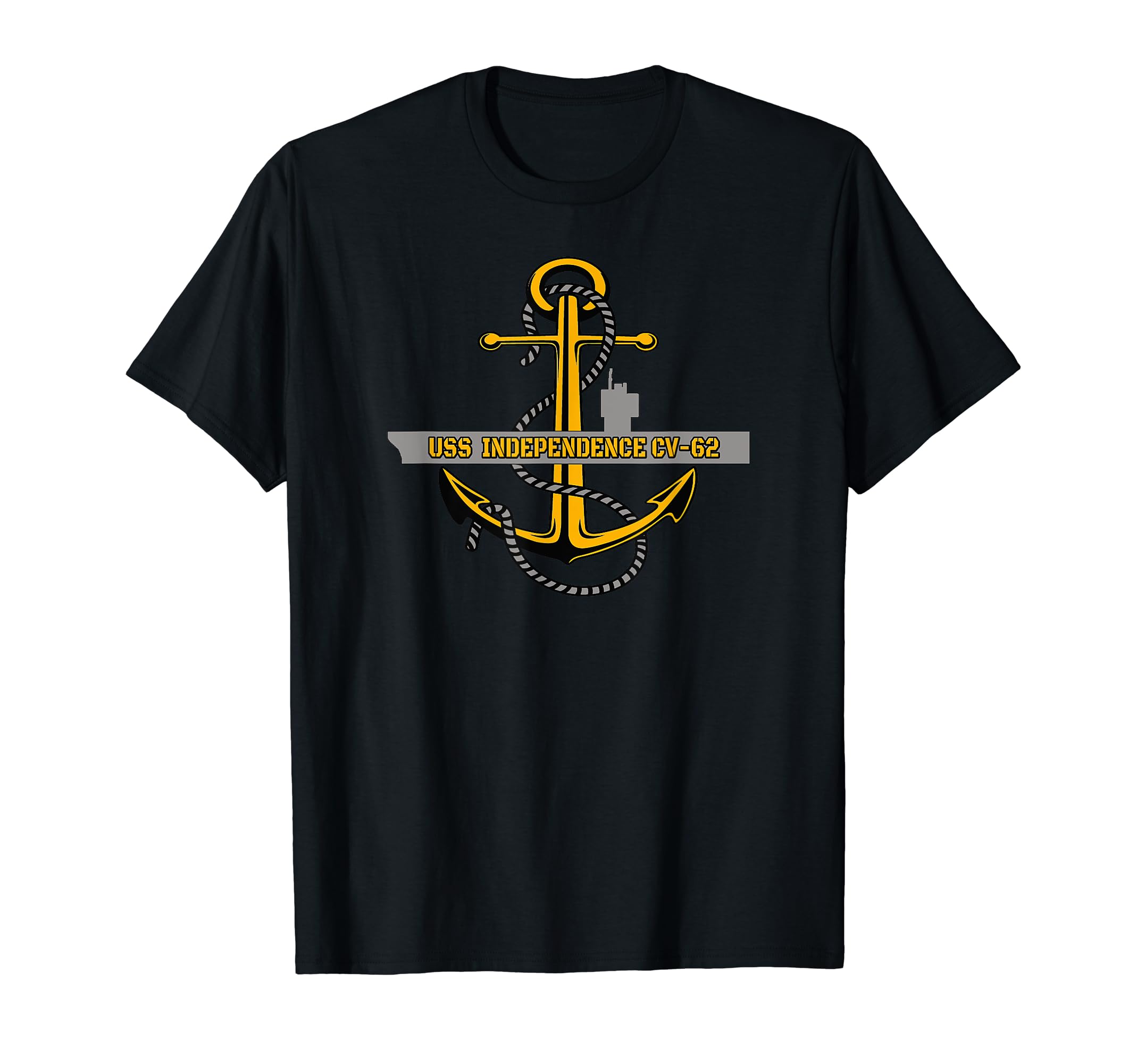 Aircraft Carrier Uss Independence Cv 62 T-Shirt - Graphic Print for Adults - T-Shirt, Sweatshirt, Hoodie