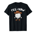 Golf Ball Cowboy Hat Haw Western T-Shirt - Fun Novelty Design Men Women - T-Shirt, Sweatshirt, Hoodie