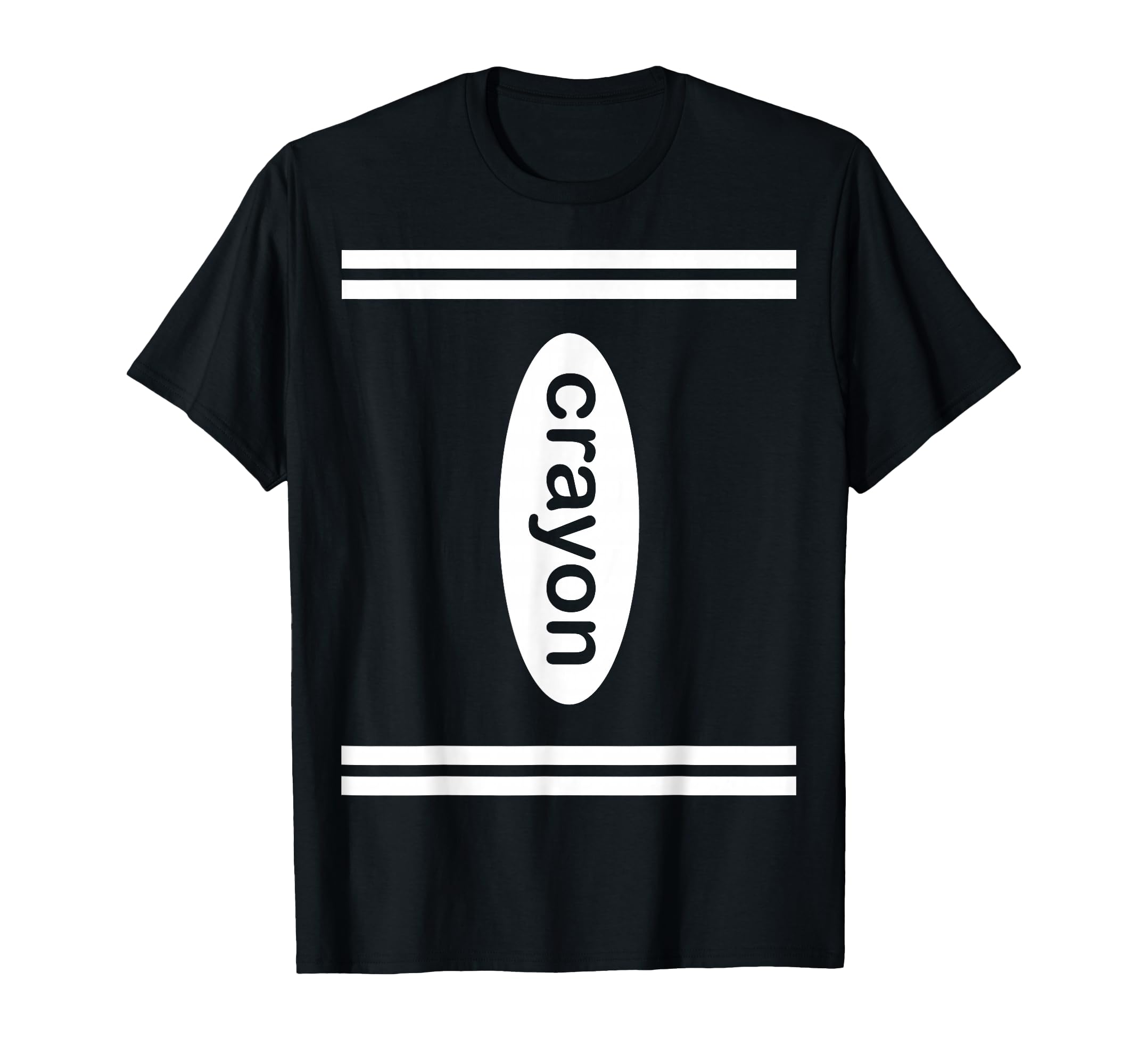 Crayon Halloween Costume Dark Color T-Shirt - Aesthetic Graphic for Adults - T-Shirt, Sweatshirt, Hoodie