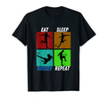 Eat Sleep Soccer Repeat Soccer Gifts Sports T-Shirt - Unique Graphic Unisex - T-Shirt, Sweatshirt, Hoodie