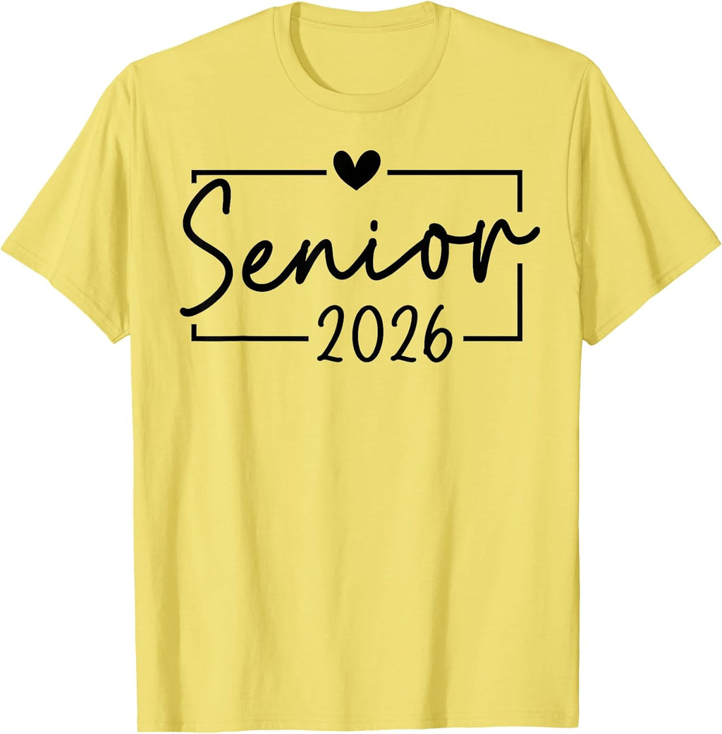 Class of 2026 Senior Back to School Graduation - Adult & Kids T-Shirts, Sweatshirts & Hoodies apparel design preview 1