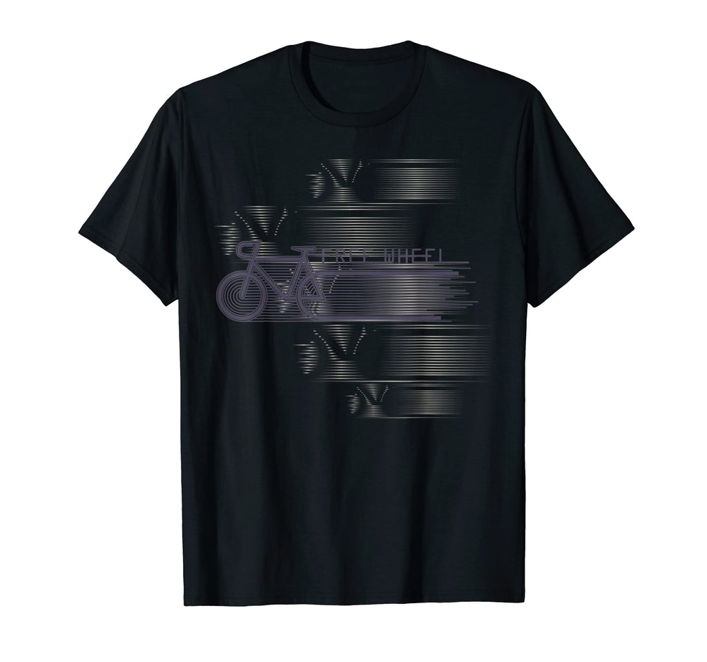 Bicycle Rider Cyclist Free Wheel T-Shirt - Aesthetic Graphic for Adults - T-Shirt, Sweatshirt, Hoodie