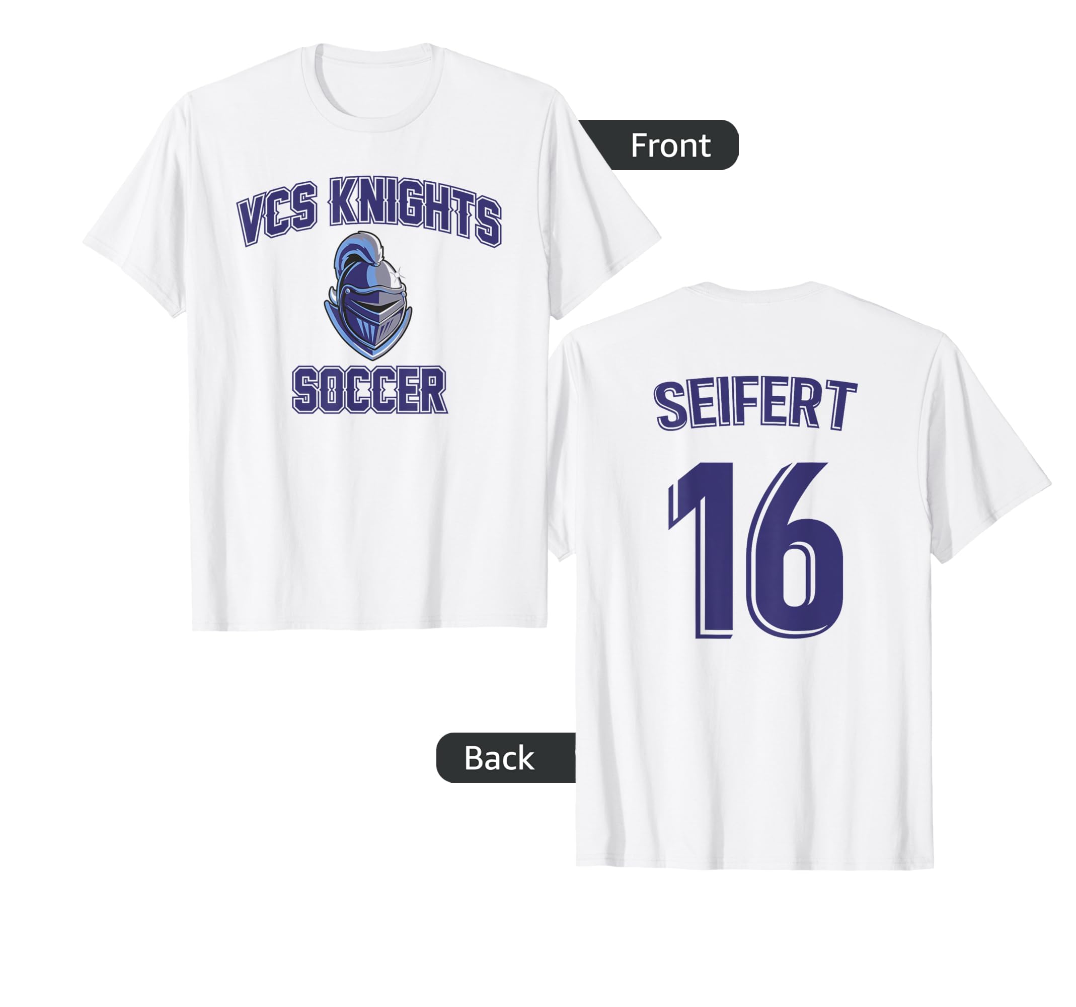 Vcs Middle School Soccer Seifert T-Shirt - Unique Graphic Unisex - T-Shirt, Sweatshirt, Hoodie
