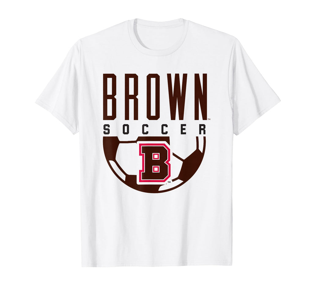 Brown University Bears Soccer Arch T-Shirt - Novelty Apparel for Adults - T-Shirt, Sweatshirt, Hoodie
