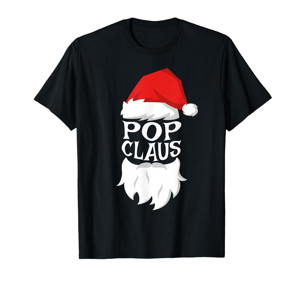 Pop Claus Santa Pop Pajamas T-Shirt - Minimalist Print Men Women - T-Shirt, Sweatshirt, Hoodie