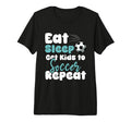 Soccer Mom Mommy Tri Blend T-Shirt - Fun Novelty Design for Adults - T-Shirt, Sweatshirt, Hoodie