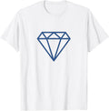 Diamond Mens Urban Denim Blue Jean Aesthetic - Adult & Kids T-Shirts, Sweatshirts & Hoodies apparel design preview 1