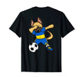 Dabbing German Shepherd Ukraine T-Shirt - Custom Art Print for Adults - T-Shirt, Sweatshirt, Hoodie