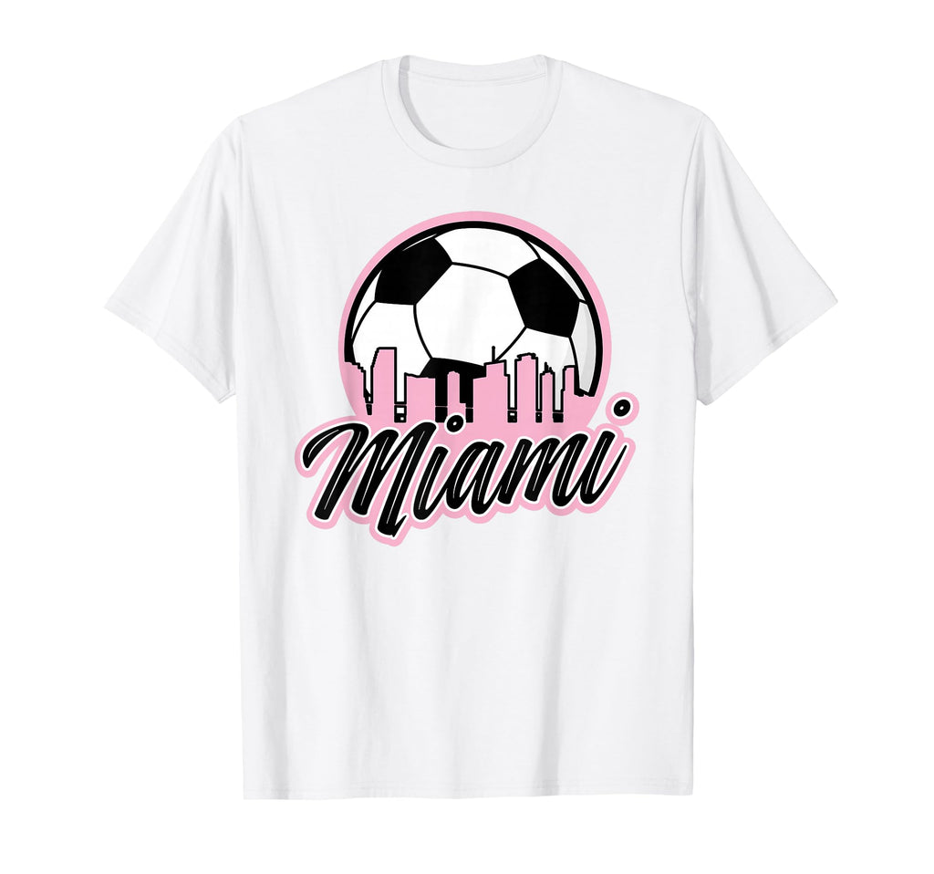 Miami Soccer Fans Related Products T-Shirt - Minimalist Print Unisex - T-Shirt, Sweatshirt, Hoodie