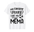My Favorite Player Calls Me Mema T-Shirt - Custom Art Print for Adults - T-Shirt, Sweatshirt, Hoodie