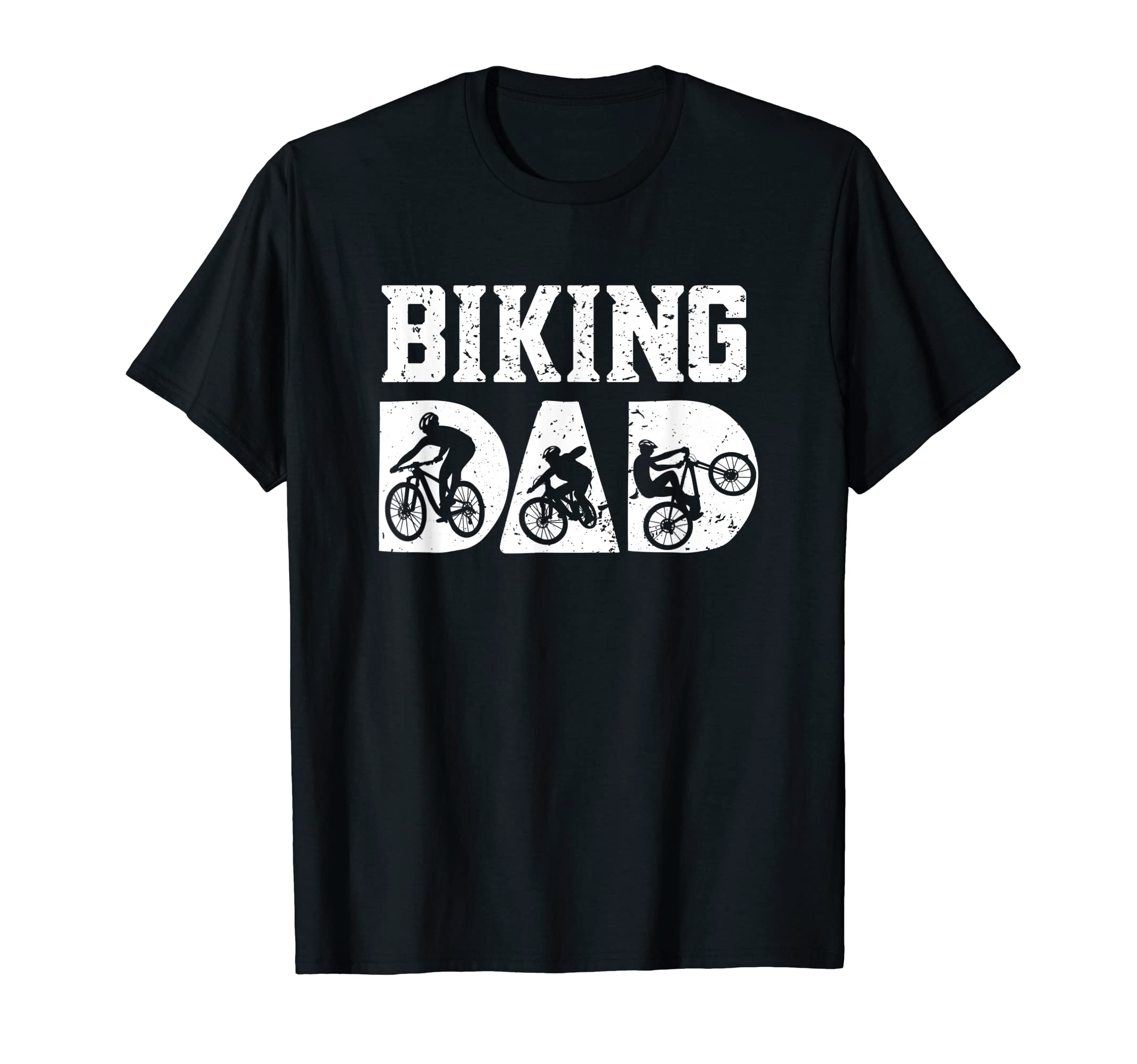 Mens Mountain Bike Dad Cycle Bicycle T-Shirt - Minimalist Print Unisex - T-Shirt, Sweatshirt, Hoodie