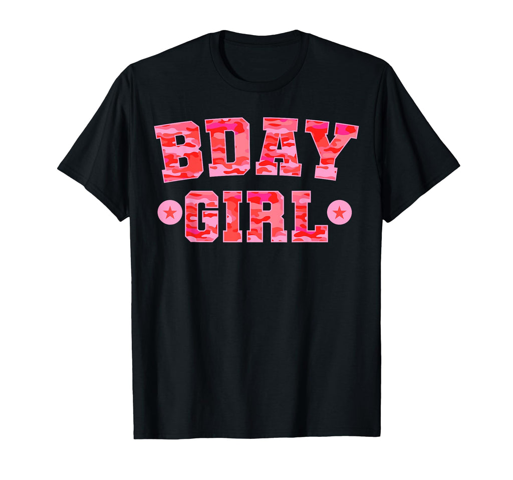 Camouflage Birthday Military Bday T-Shirt - Fun Novelty Design Men Women - T-Shirt, Sweatshirt, Hoodie