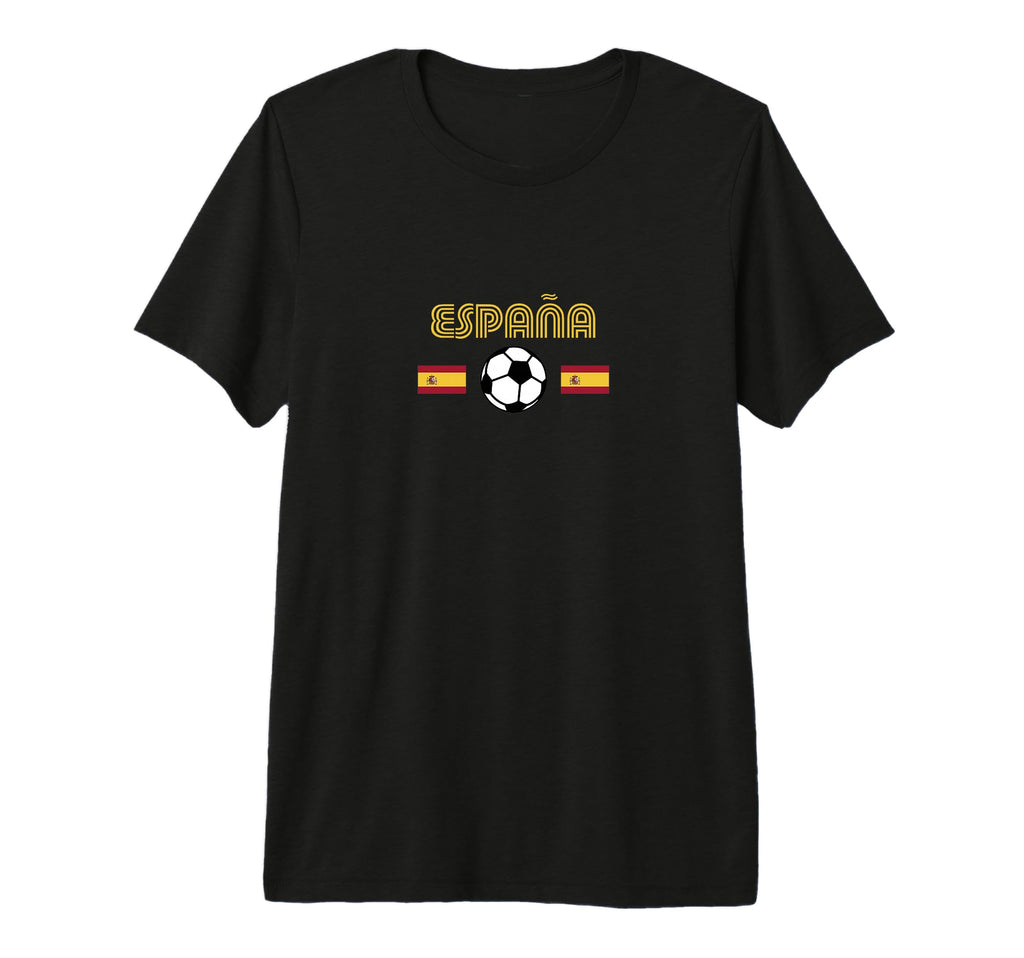 Spain Soccer Fans Related Products Tri Blend T-Shirt - Graphic Print Unisex - T-Shirt, Sweatshirt, Hoodie