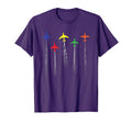 Airplanes Flying Low Pilot Flight T-Shirt - Fun Novelty Design Men Women - T-Shirt, Sweatshirt, Hoodie
