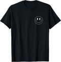 Minimalist 80s Lightning Bolt Eyes Happy Smiling - Adult & Kids T-Shirts, Sweatshirts & Hoodies apparel design preview 1