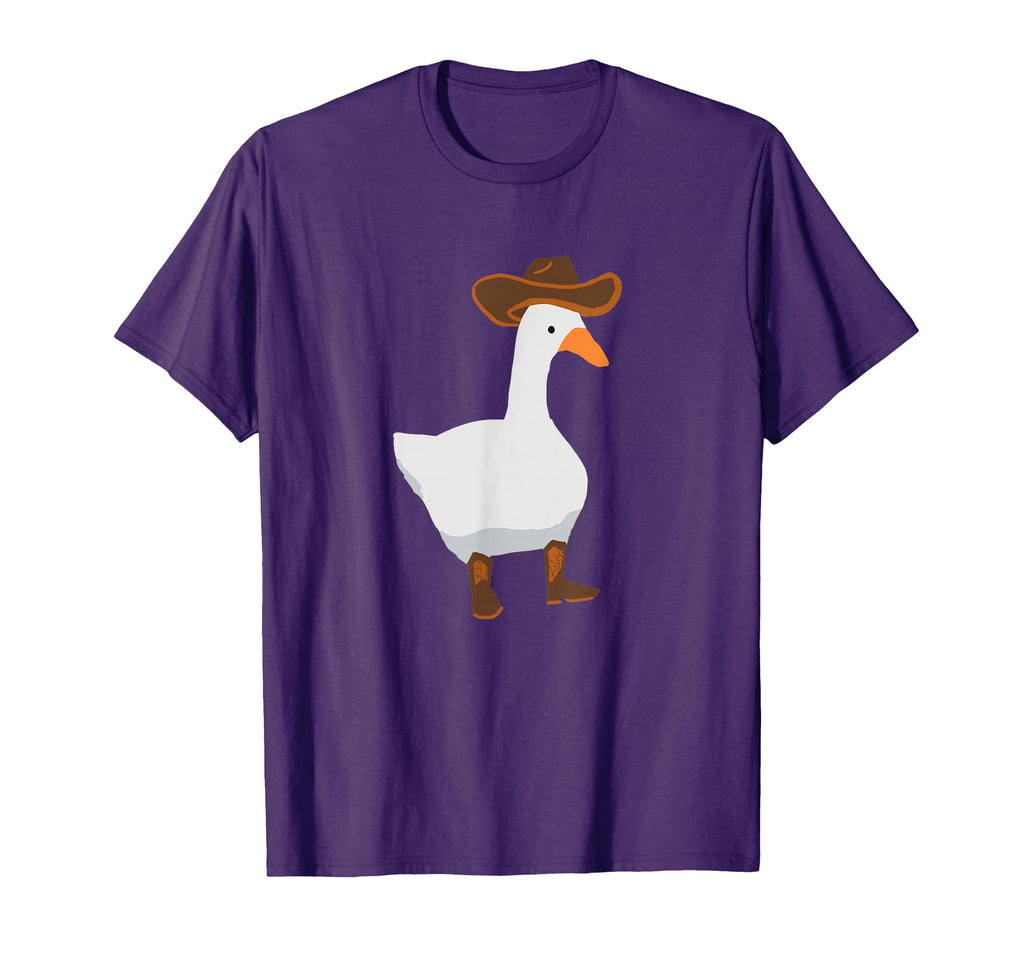 Duck Cowboy Hat Goose Boots More Here Hoodie - Unique Graphic Men Women - T-Shirt, Sweatshirt, Hoodie