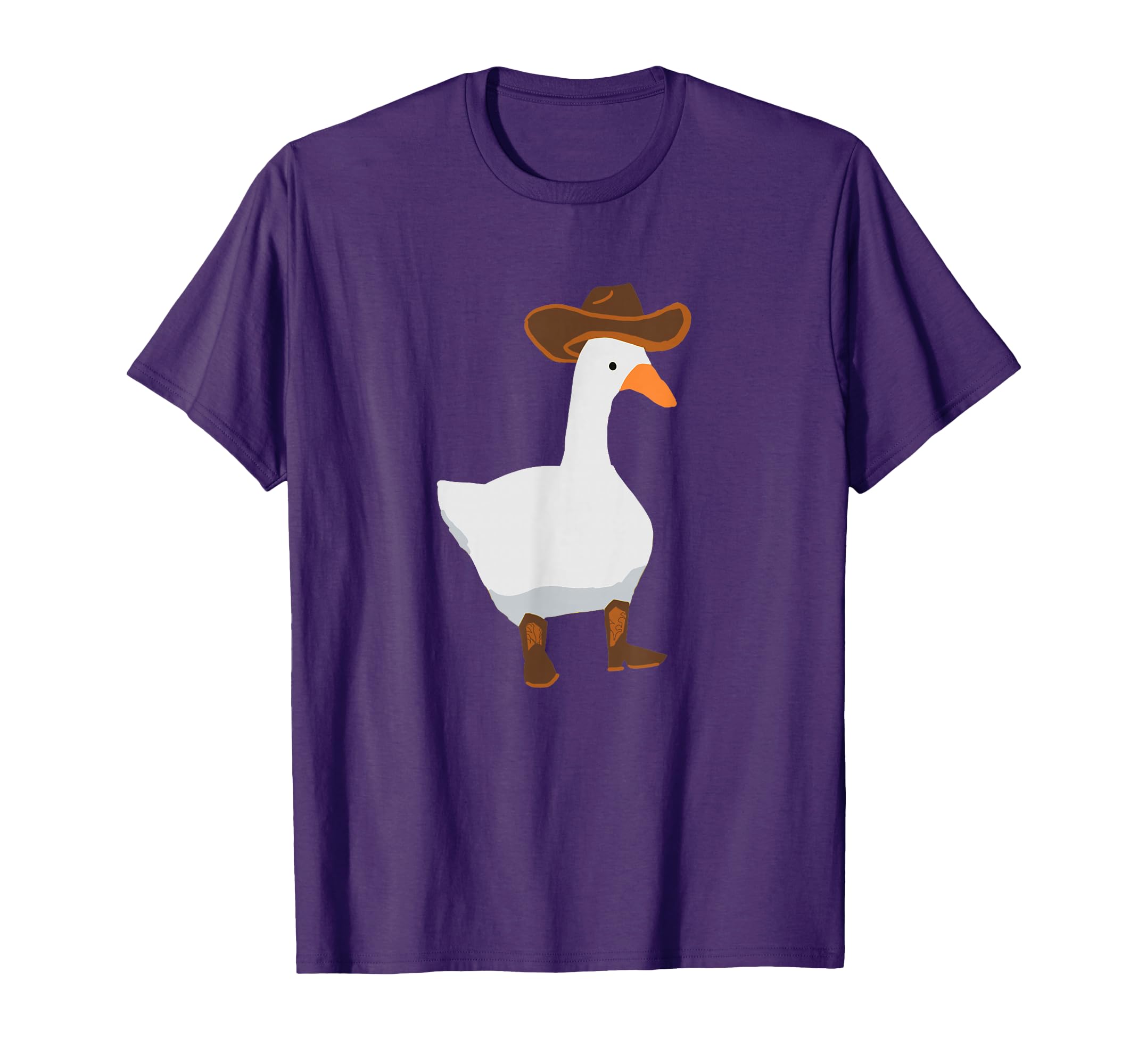 Duck Cowboy Hat Goose Boots More Here Hoodie - Unique Graphic Men Women - T-Shirt, Sweatshirt, Hoodie