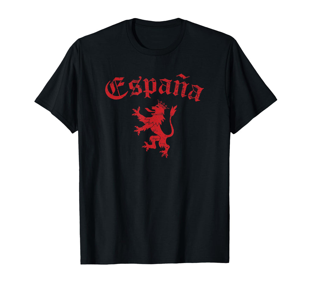 Espana Spain Lion Symbol Spanish T-Shirt - Fun Novelty Design Unisex - T-Shirt, Sweatshirt, Hoodie