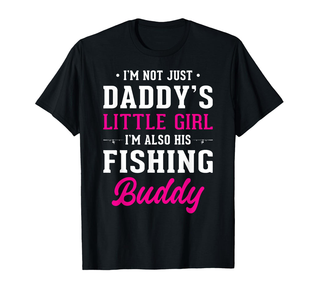 Daddys Little Fishing Buddy Fisherman T-Shirt - Trendy Graphic Unisex - T-Shirt, Sweatshirt, Hoodie
