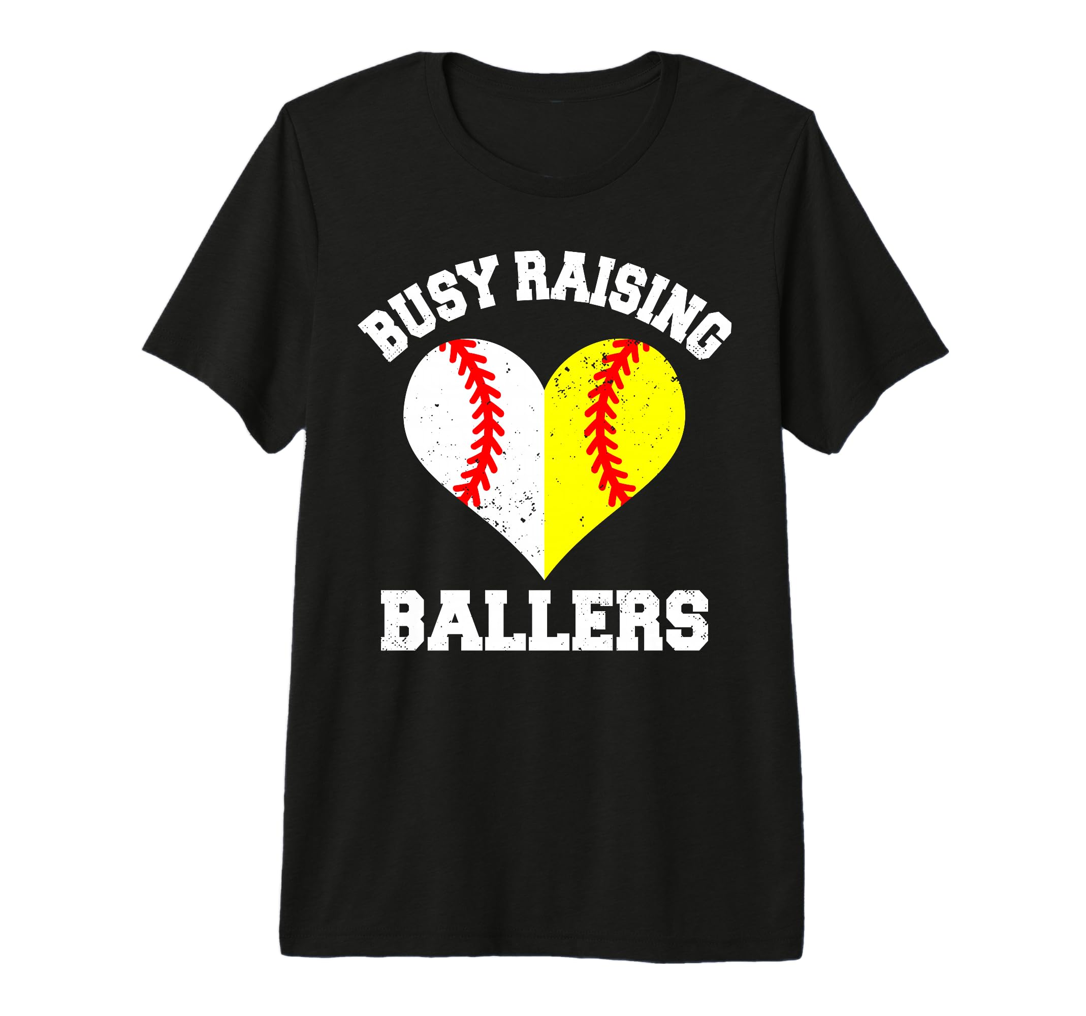 Busy Raising Ballers Baseball Softball T-Shirt - Trendy Graphic Men Women - T-Shirt, Sweatshirt, Hoodie