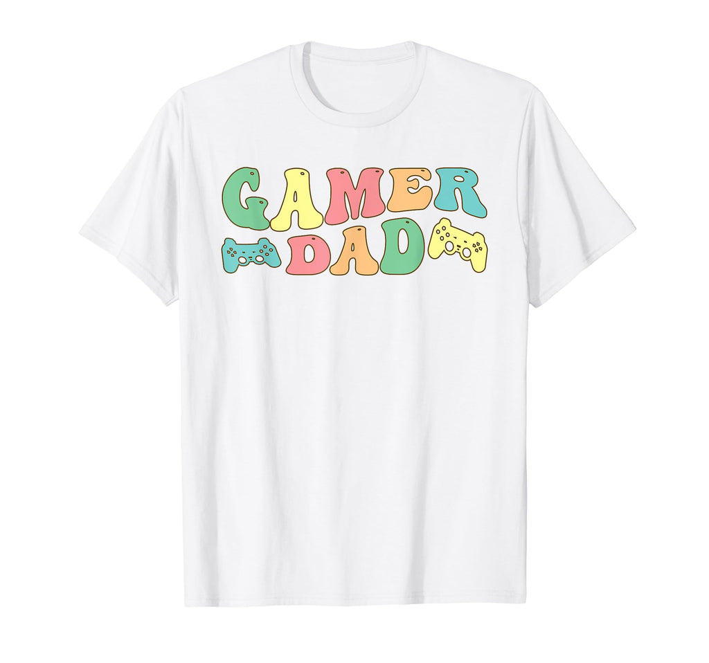 Gamer Dad Dad Gaming T-Shirt - Minimalist Print for Adults - T-Shirt, Sweatshirt, Hoodie