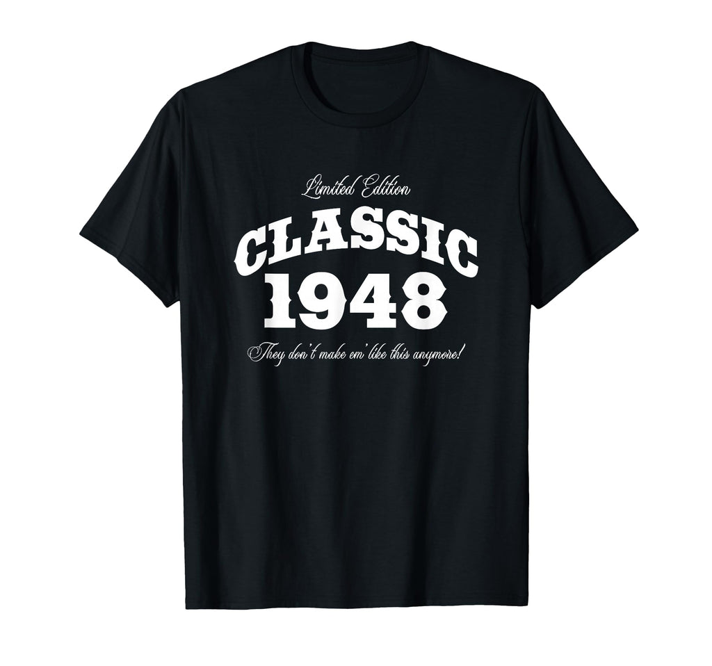 78 Year Old Car 1948 78Th Birthday T-Shirt - Custom Art Print Men Women - T-Shirt, Sweatshirt, Hoodie