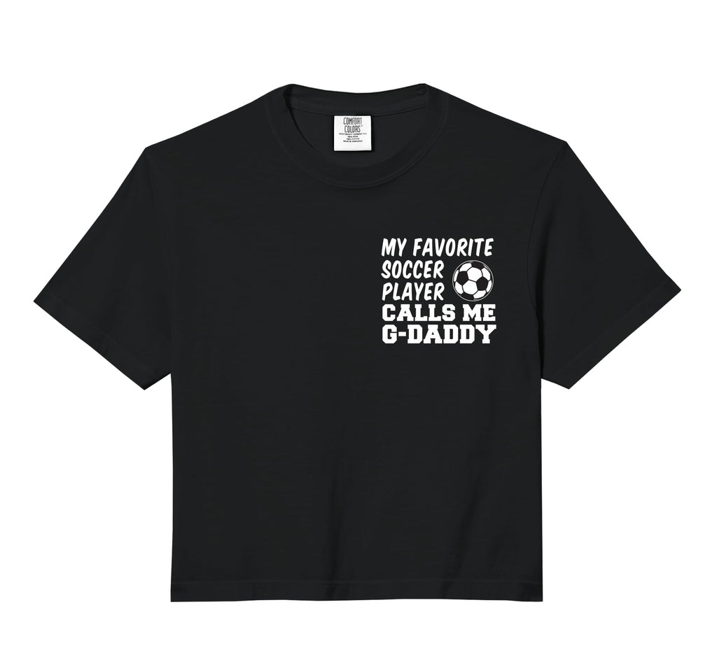 My Favorite Soccer Player Calls Me G Hoodie - Trendy Graphic for Adults - T-Shirt, Sweatshirt, Hoodie