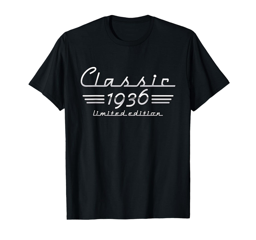 90 Year Old Gift 1936 90Th Birthday T-Shirt - Trendy Graphic Men Women - T-Shirt, Sweatshirt, Hoodie