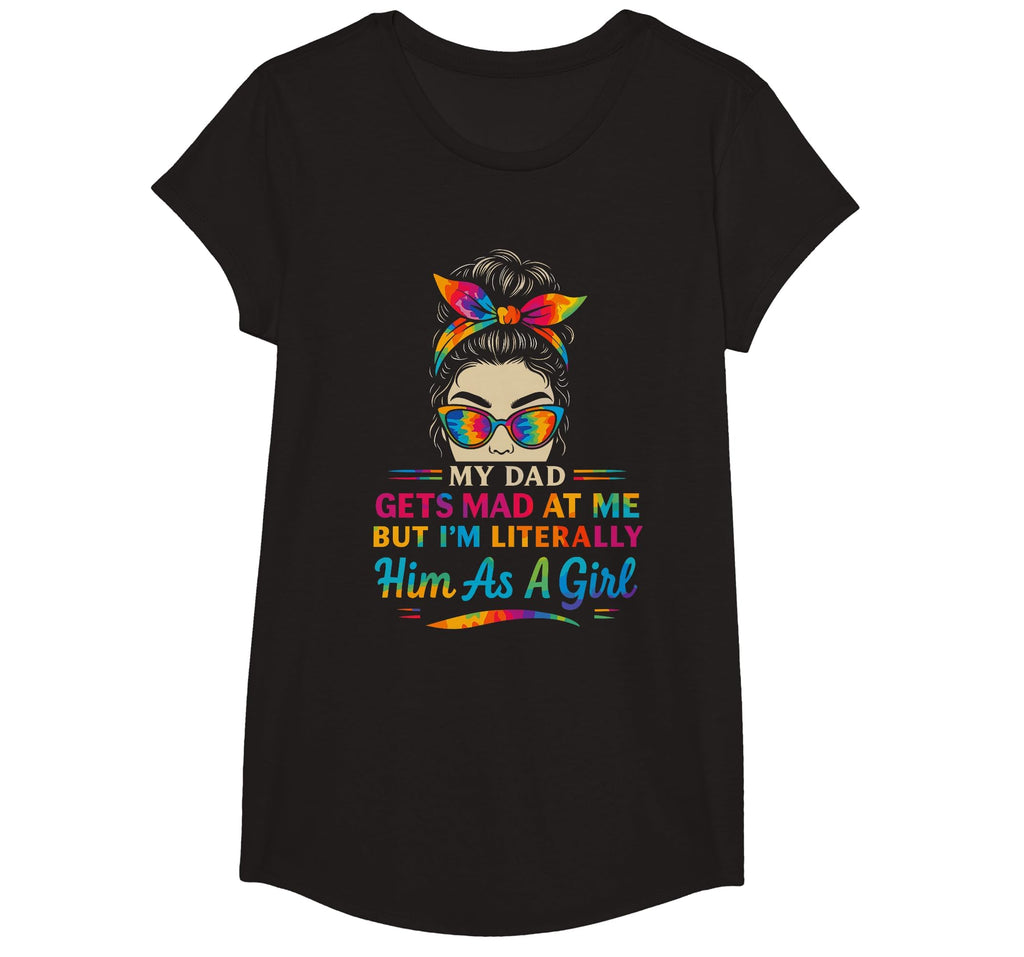 Funny My Dad Gets Mad Me But Im T-Shirt - Minimalist Print Unisex - T-Shirt, Sweatshirt, Hoodie