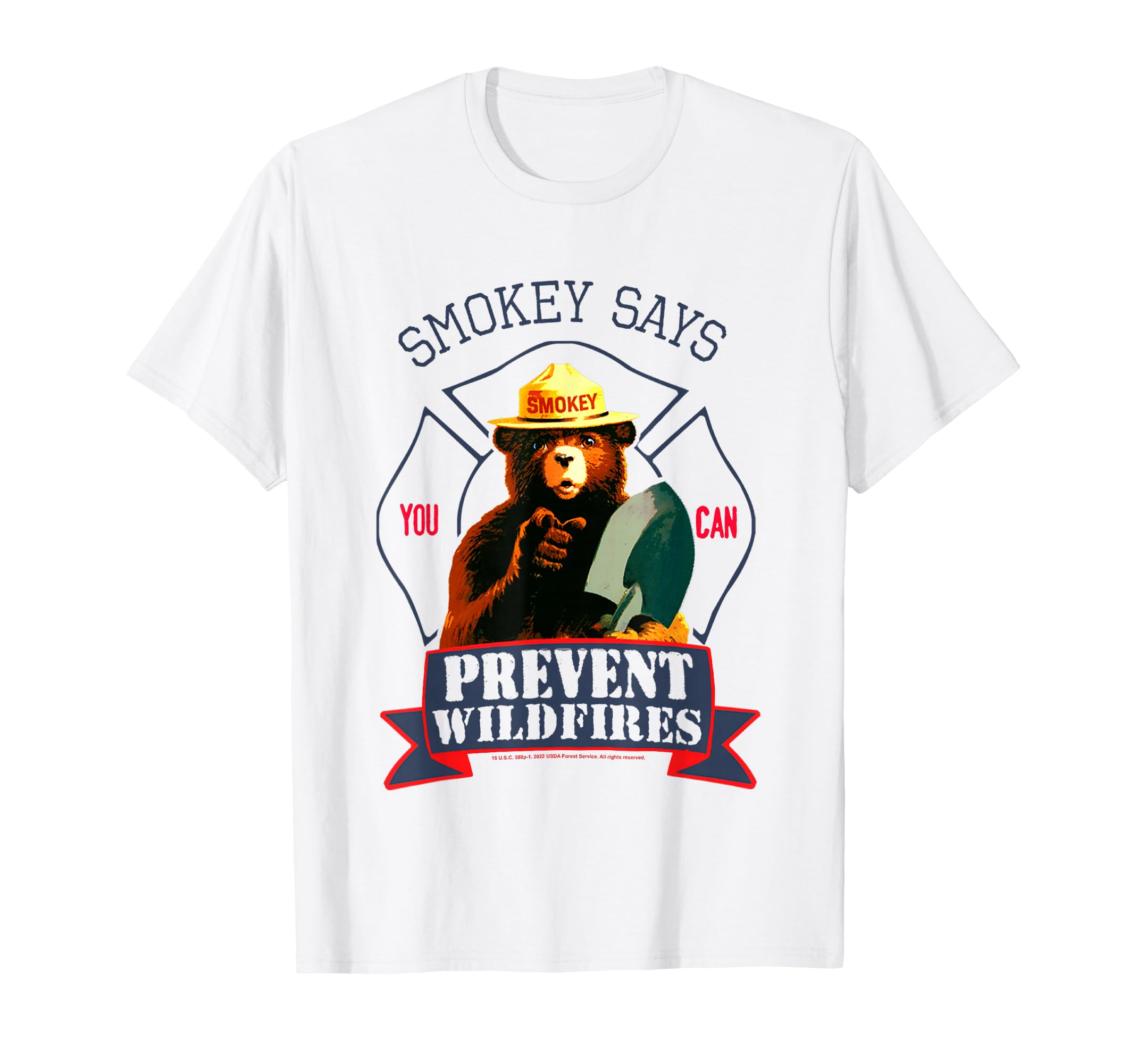 Smokey Bear You Can Prevent Forest T-Shirt - Fun Novelty Design Men Women - T-Shirt, Sweatshirt, Hoodie