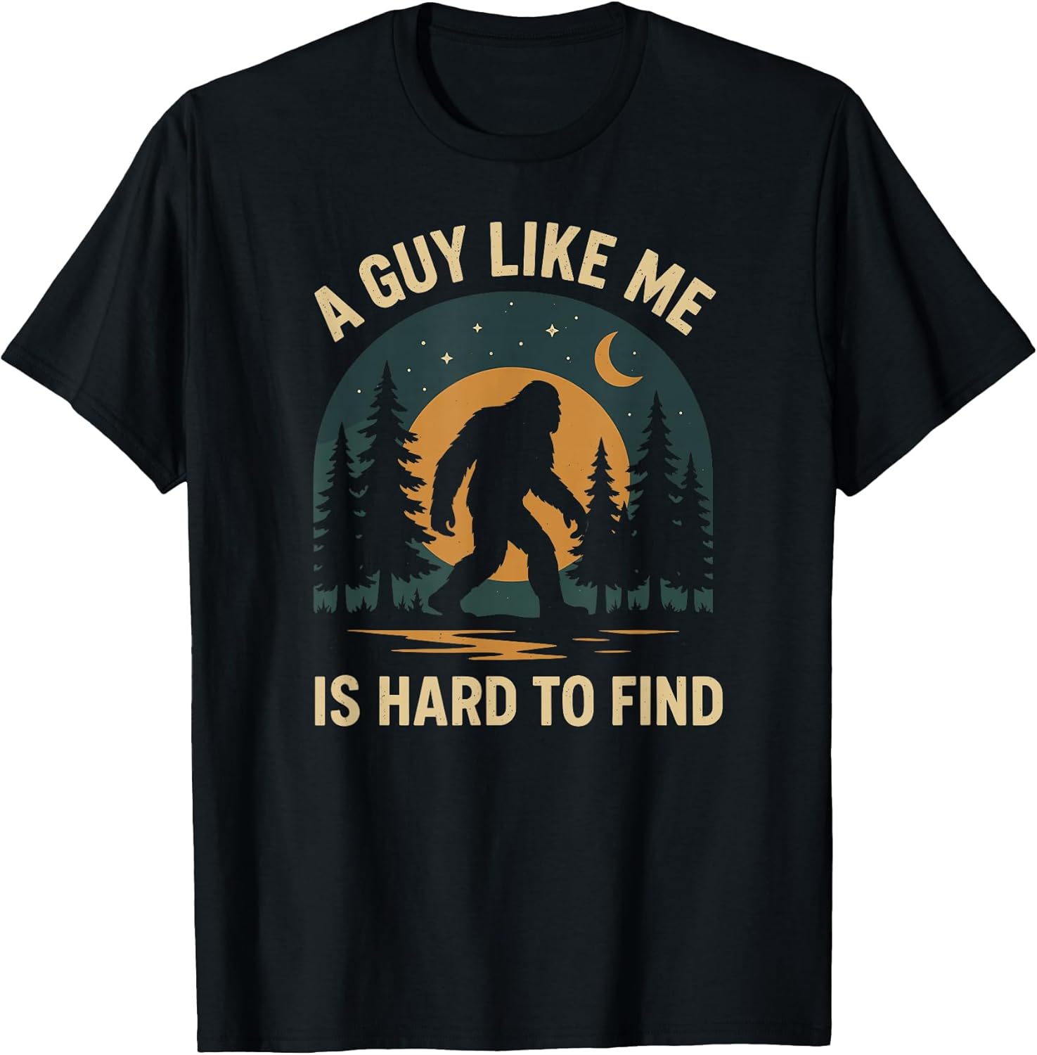 Funny Bigfoot Retro Sasquatch - Adult & Kids T-Shirts, Sweatshirts & Hoodies apparel design preview 1